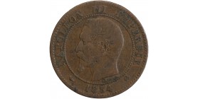 2 Centimes Napoléon III Tête Nue Second Empire