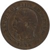 Avers : tête nue de Napoléon III à gauche