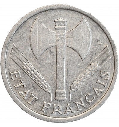 1 Franc Bazor Aluminium Etat Français