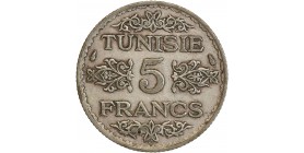 5 Francs Tunisie Argent