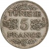5 Francs Tunisie Argent