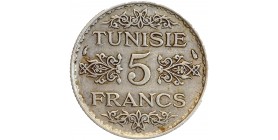5 Francs Tunisie Argent