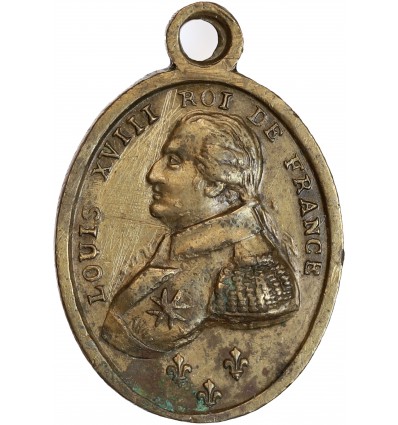 Médaille Louis XVIII - Roi de France