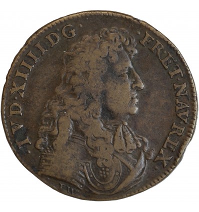 Jeton Louis XIV - Secrétaires du Roi