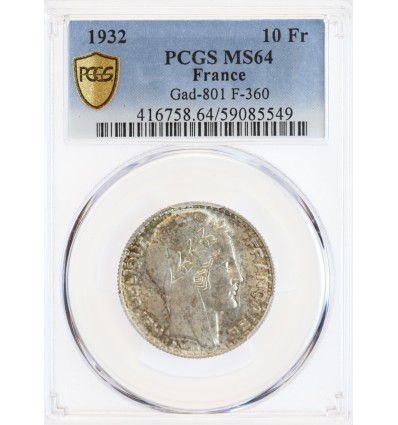 10 Francs Turin - PCGS MS64
