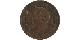 Avers : tête de Napoléon III tête nue à gauche