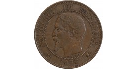 Avers : tête de Napoléon III tête nue à gauche
