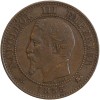 Avers : tête de Napoléon III tête nue à gauche