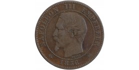 Avers : tête de Napoléon III tête nue à gauche