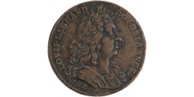 Jeton Ordinaire des Guerres en Cuivre - Louis XIV
