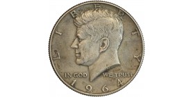 Avers : portrait à gauche de John F. Kennedy