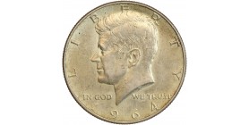 Avers : portrait à gauche de John F. Kennedy