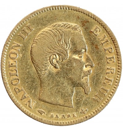 10 Francs Napoléon III - Tête Nue