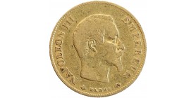 10 Francs Napoléon III - Tête Nue