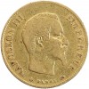 10 Francs Napoléon III - Tête Nue