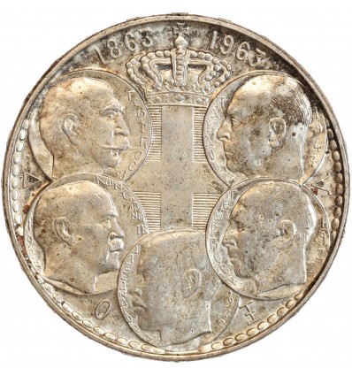 30 Drachmes Centenaire de la Dynastie - Grèce Argent