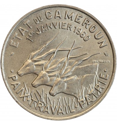 50 Francs Cameroun - Etat du Cameroun