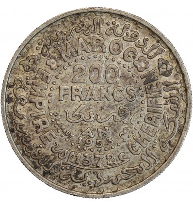 200 Francs - Maroc Argent