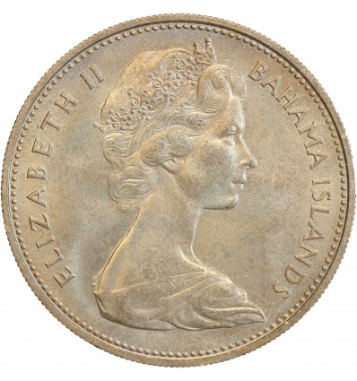 2 Dollars Elisabeth II - Bahamas Argent