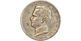 Avers : tête à gauche du Prince Rainier III