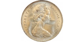 2 Dollars Elisabeth II - Bahamas Argent