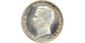 Avers : tête à gauche du Prince Rainier III