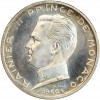 Avers : tête à gauche du Prince Rainier III