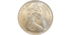 5 Dollars Elisabeth II - Bahamas Argent