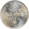Revers : croix de "R" couronnés