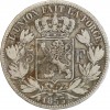 5 Francs Léopold Ier Tête Nue - Belgique Argent