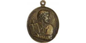 Médaille Religieuse en Laiton - Saint François Xavier