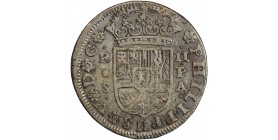 2 Réaux Philippe V de Bourbon - Espagne Argent