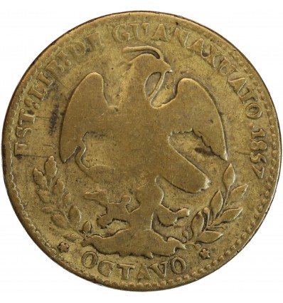 1/8 Réal - Etat de Guanajuato - Méxique