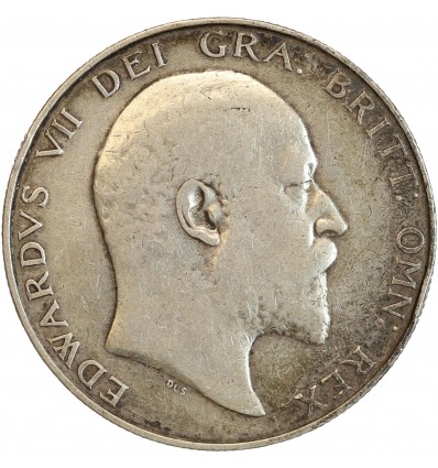 Avers : portrait du roi Edouard VII
