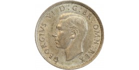 Avers : portrait à gauche du roi Georges VI
