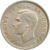 Avers : portrait à gauche du roi Georges VI