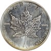 5 Dollars Maple Leaf - Canada Argent