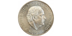 Avers : portrait à droite de Rainier III