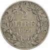 2 lires Pie IX - Vatican Argent