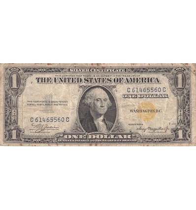 Avers : portrait de George Washington au centre