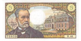Avers : buste de Louis Pasteur, à droite l'Institut Pasteur