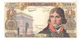 Avers : Napoléon Bonaparte à droite et l'Arc de Triomphe à gauche