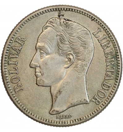 2 Bolivares - Vénézuela Argent