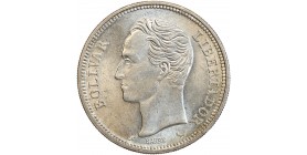 2 Bolivares - Vénézuela Argent