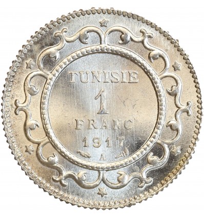1 Franc - Tunisie Argent