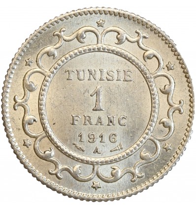 1 Franc - Tunisie Argent