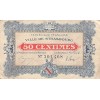 50 Centimes France Ville de Strasbourg 1918
