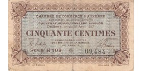 Avers : série H108 - n°09,484