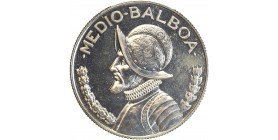 Avers : portrait casqué en armure de Vasquo Nunez de Balboa à gauche