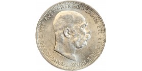 1 Couronne François Joseph Ier Tête Nue - Autriche Argent
